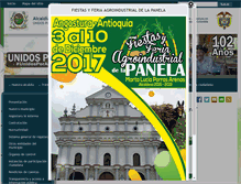 Tablet Screenshot of angostura-antioquia.gov.co